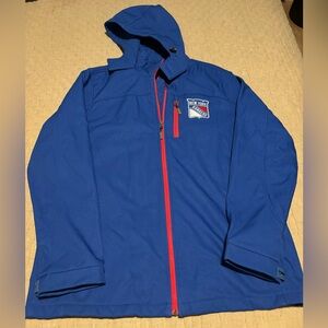 NWOT New York Rangers NHL Licensed G-III by Carl Banks Full Zip Jacket Size XL